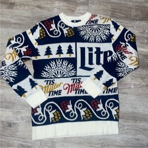 Miller Lite Christmas Sweater